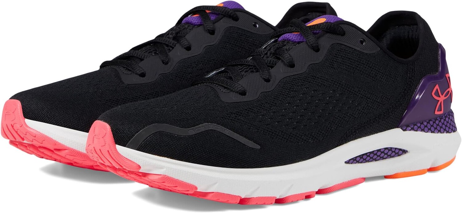 

Кроссовки HOVR Sonic 6 Under Armour, цвет Black/Galaxy Purple/Pink Shock
