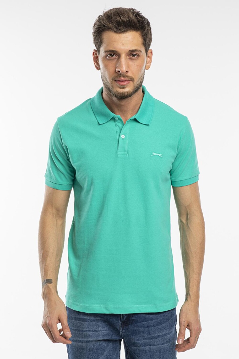 

SALVATOR Мужская футболка зеленая SLAZENGER, Зеленый