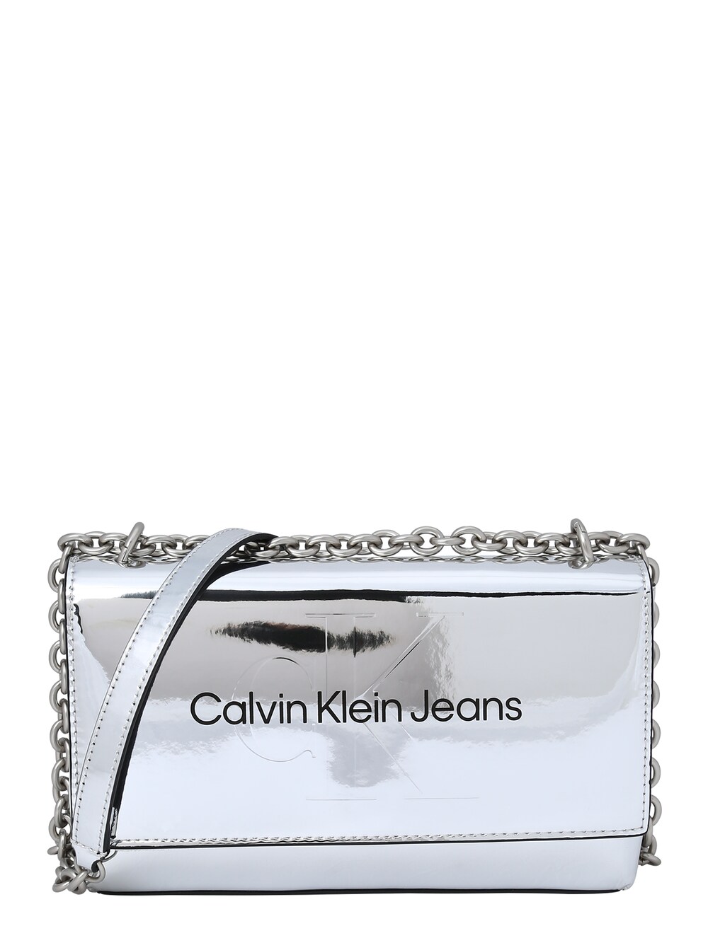 

Сумка через плечо Calvin Klein, серебро