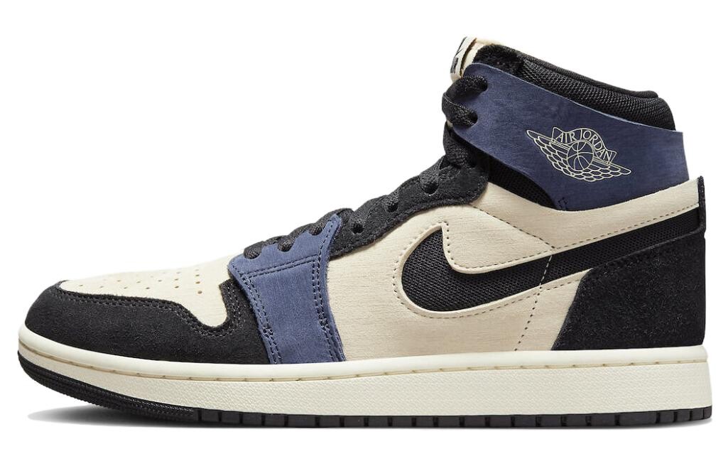 

Кроссовки Jordan 1 High Zoom Air CMFT 2, черный / синий