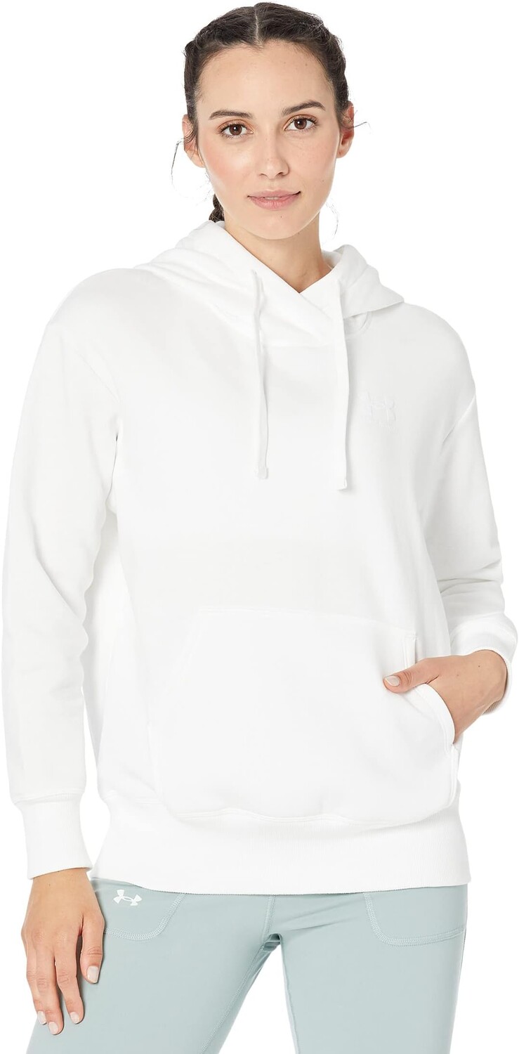 

Флисовая толстовка оверсайз Rival Under Armour, цвет White/White