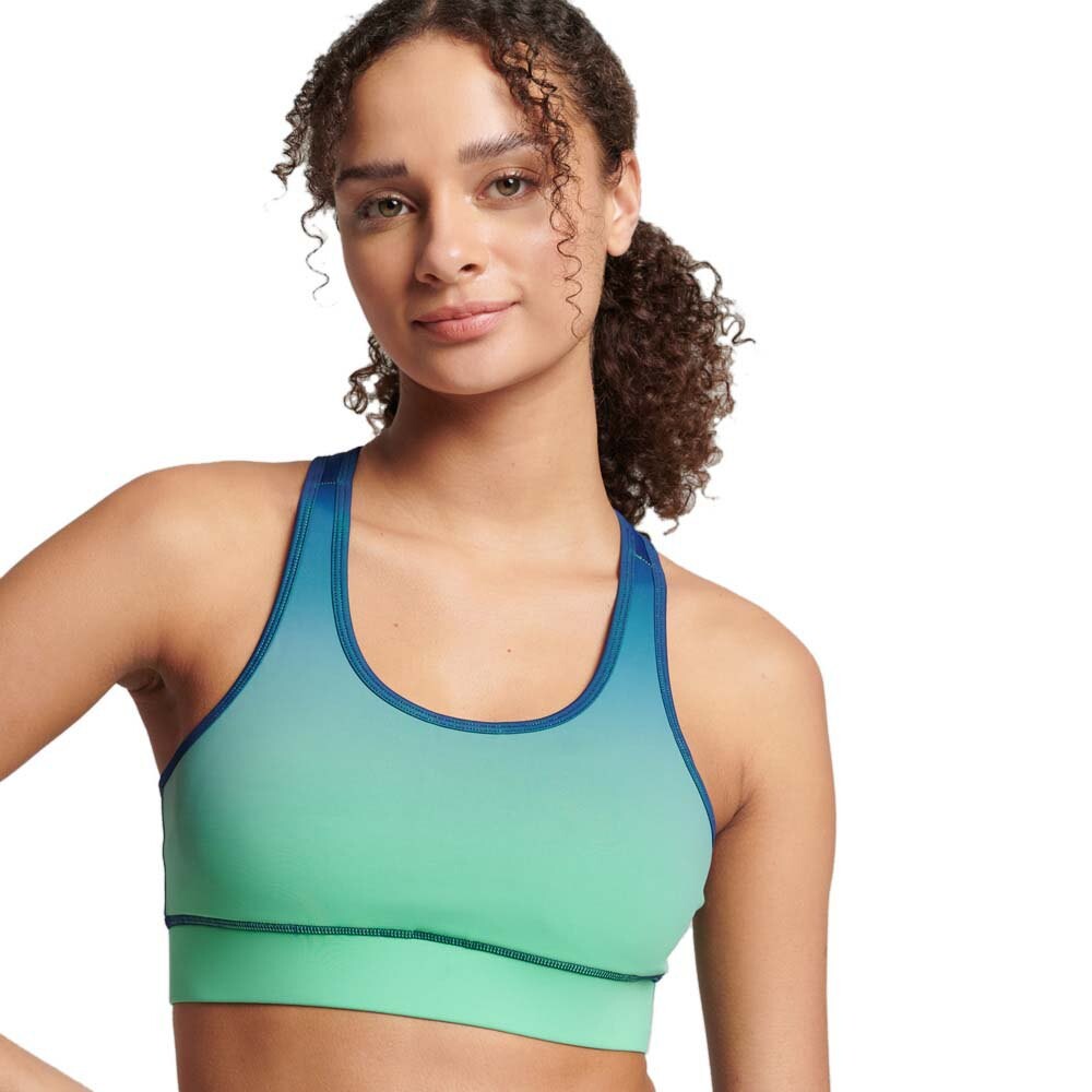 

Бюстгальтер Superdry Training Essential, зеленый