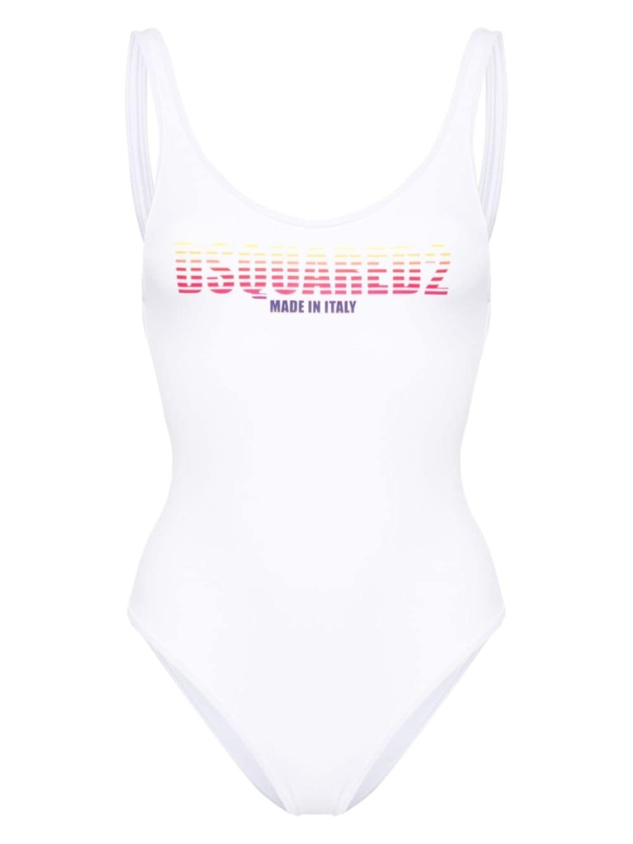 

Dsquared2 купальник с логотипом, белый