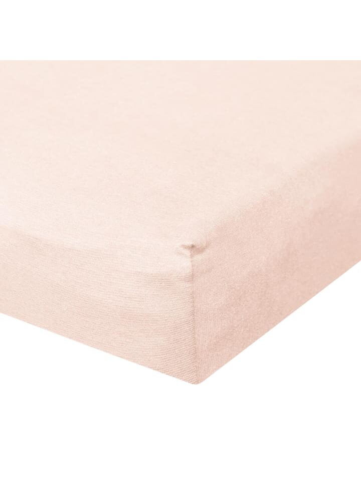 

Простыня BettwarenShop Ultra Stretch, цвет puder
