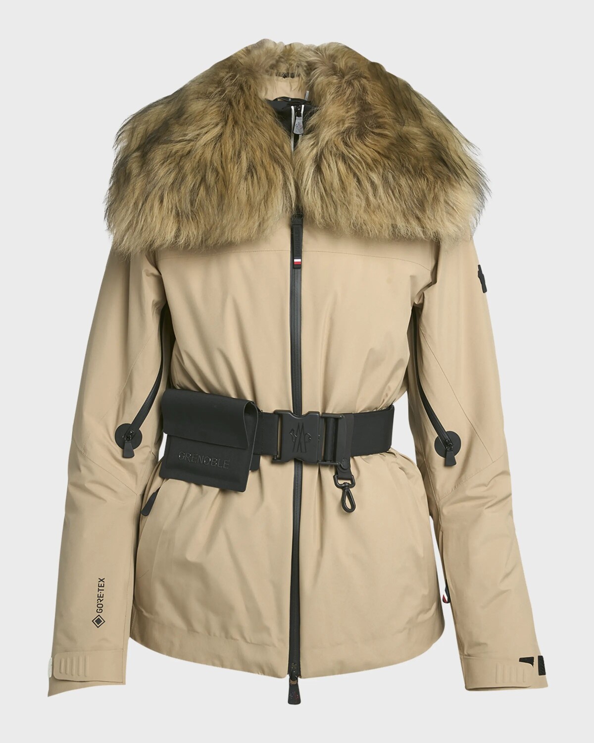 

Куртка Vizelle с поясом Performance Moncler Grenoble, цвет Open Beige