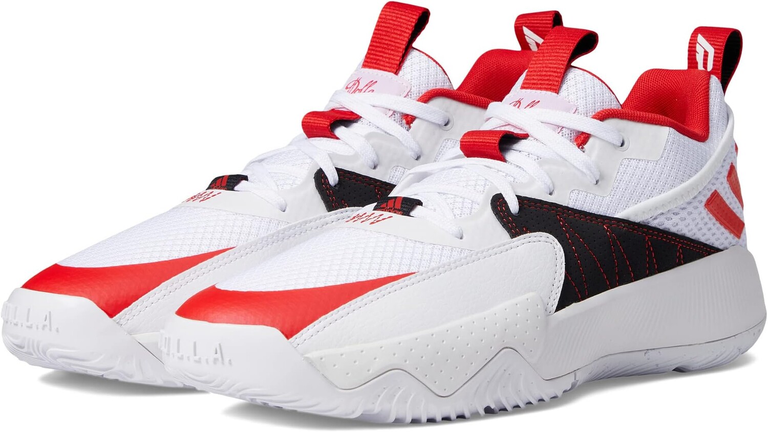 

Кроссовки Dame Extply 2 adidas, цвет White/Vivid Red/Dash Grey