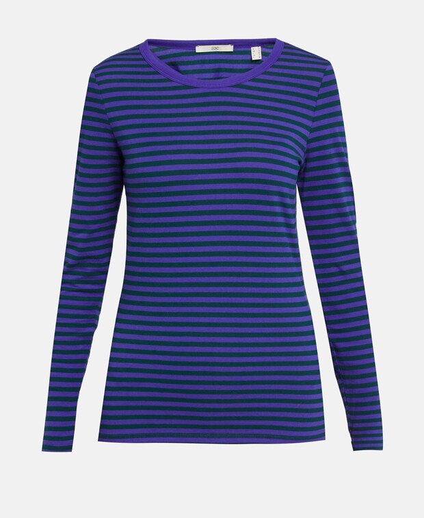 

Топ с длинными рукавами edc by Esprit, белый