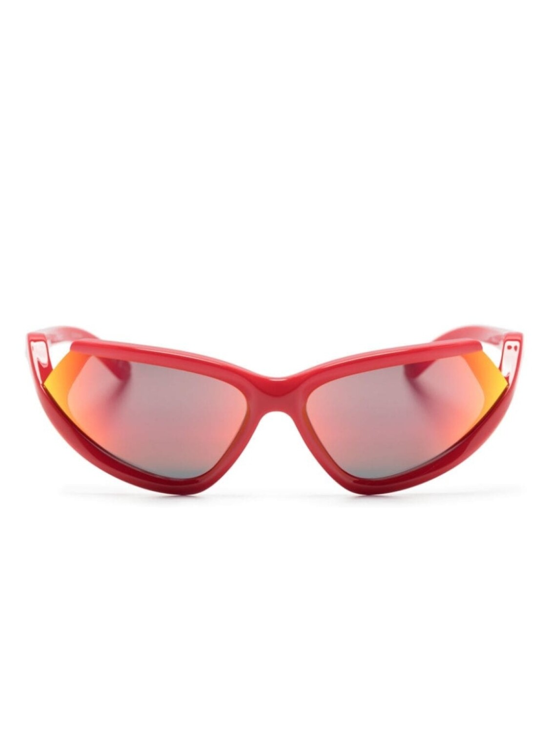 

Balenciaga Eyewear солнцезащитные очки Side Xpand Mirror, красный