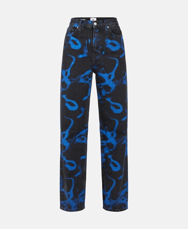 

Прямые джинсы Calvin Klein Jeans, синий