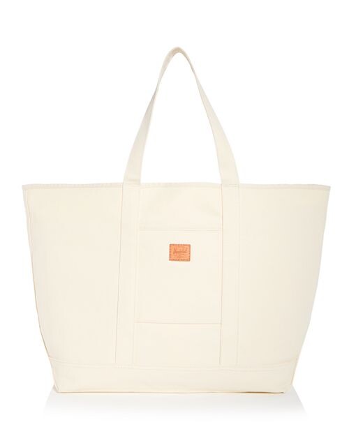 сумка herschel bamfield tote mid volume one size Холщовая сумка-тоут Bamfield Herschel Supply Co., цвет Ivory/Cream