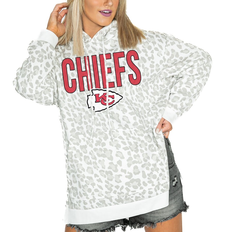 

Пуловер с капюшоном Gameday Couture Kansas City Chiefs, белый