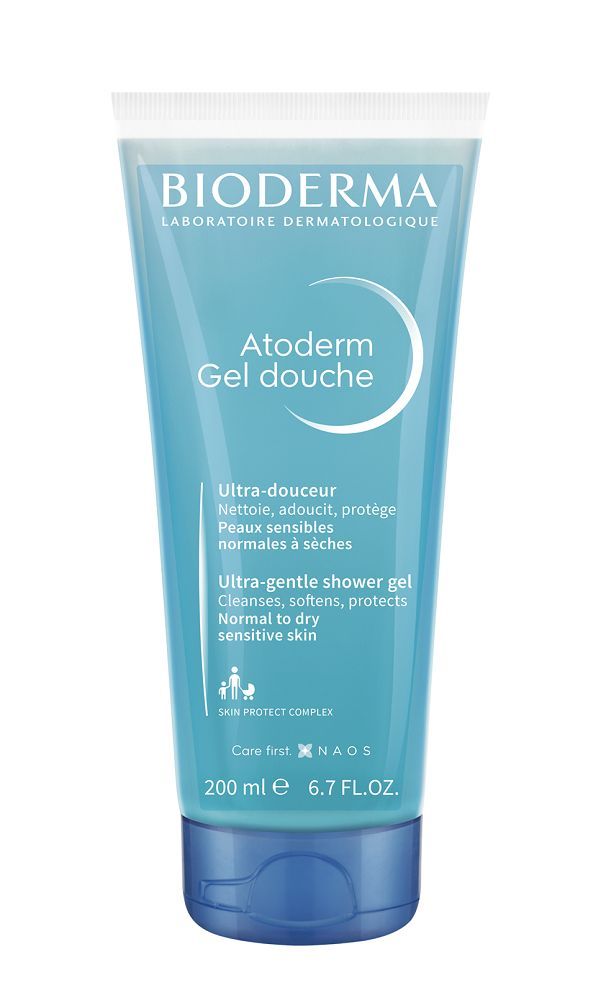 Bioderma Atoderm Gel Douche гель для душа и ванны, 200 ml bioderma atoderm shower gel 500ml