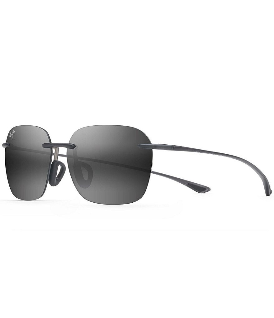 Maui Jim Komohana Квадратные солнцезащитные очки PolarizedPlus2 50 мм, серый