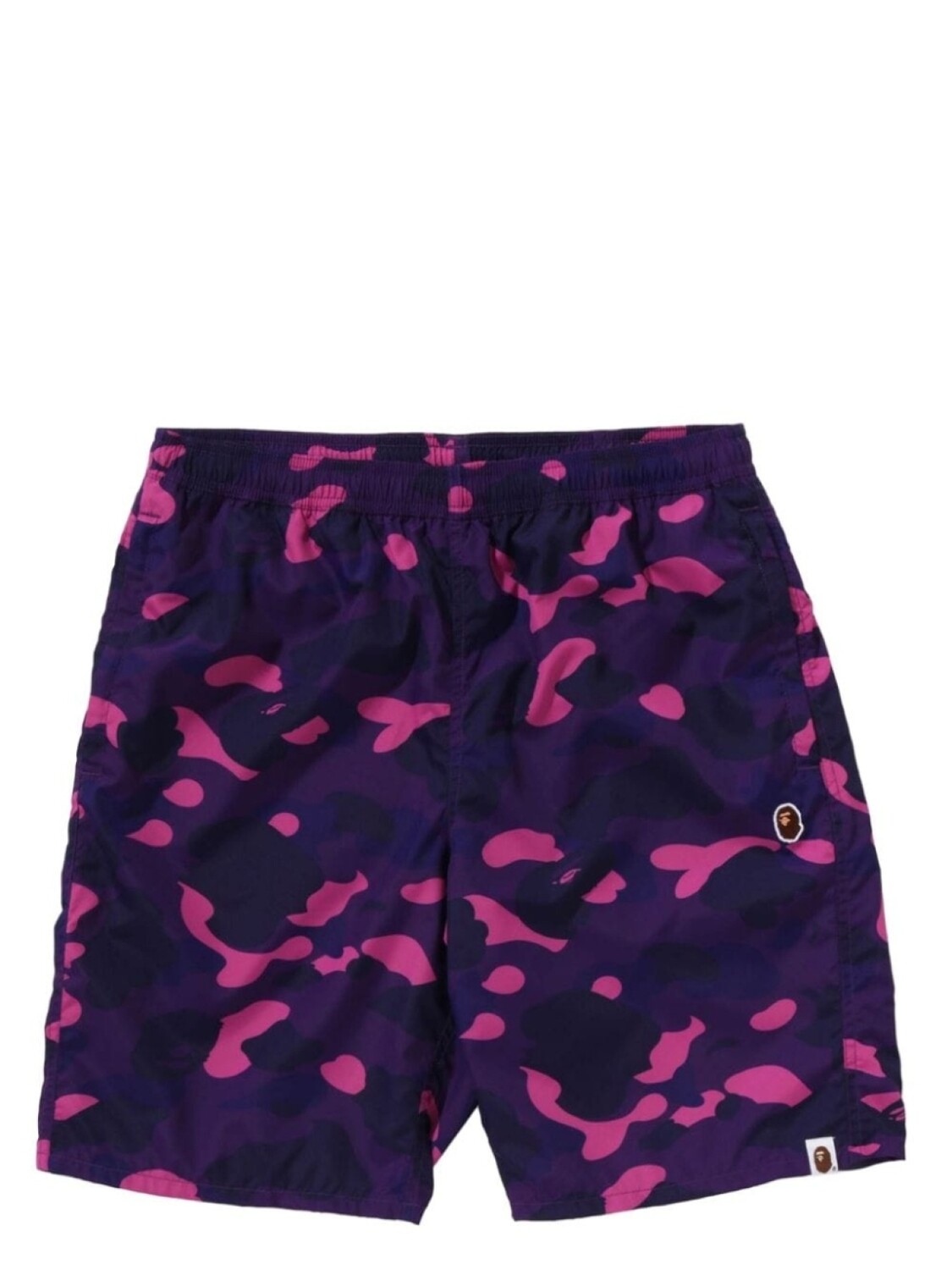 

A BATHING APE плавки-шорты с камуфляжным узором, фиолетовый