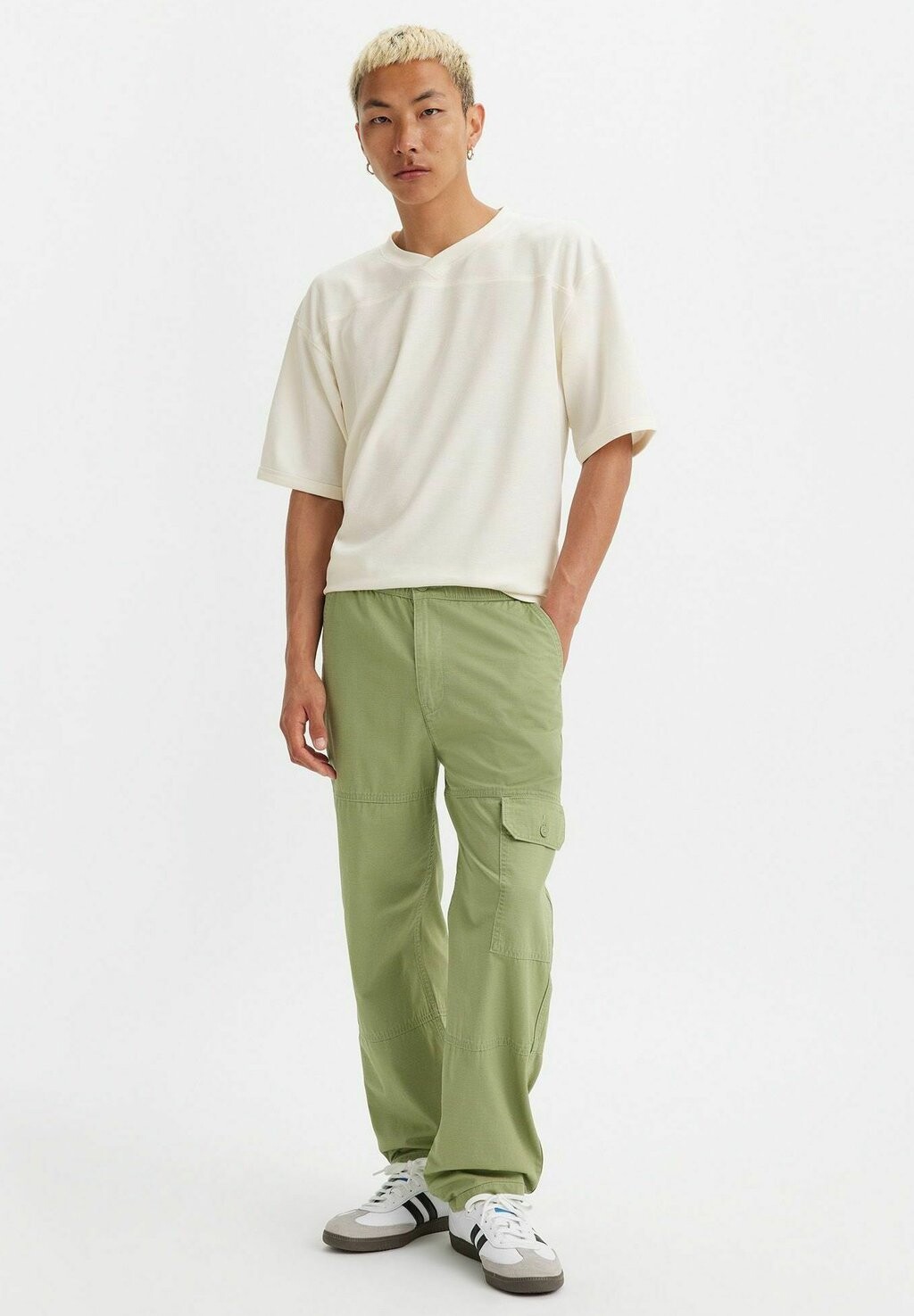 

Брюки карго Patch Pocket Forrest Camo Ni Levi's, цвет forrest camo olive n