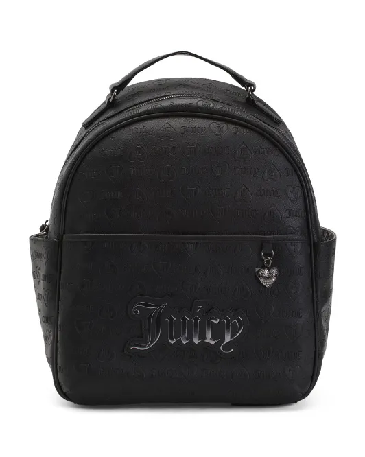 

Большой рюкзак с логотипом Juicy Couture, цвет Licorice
