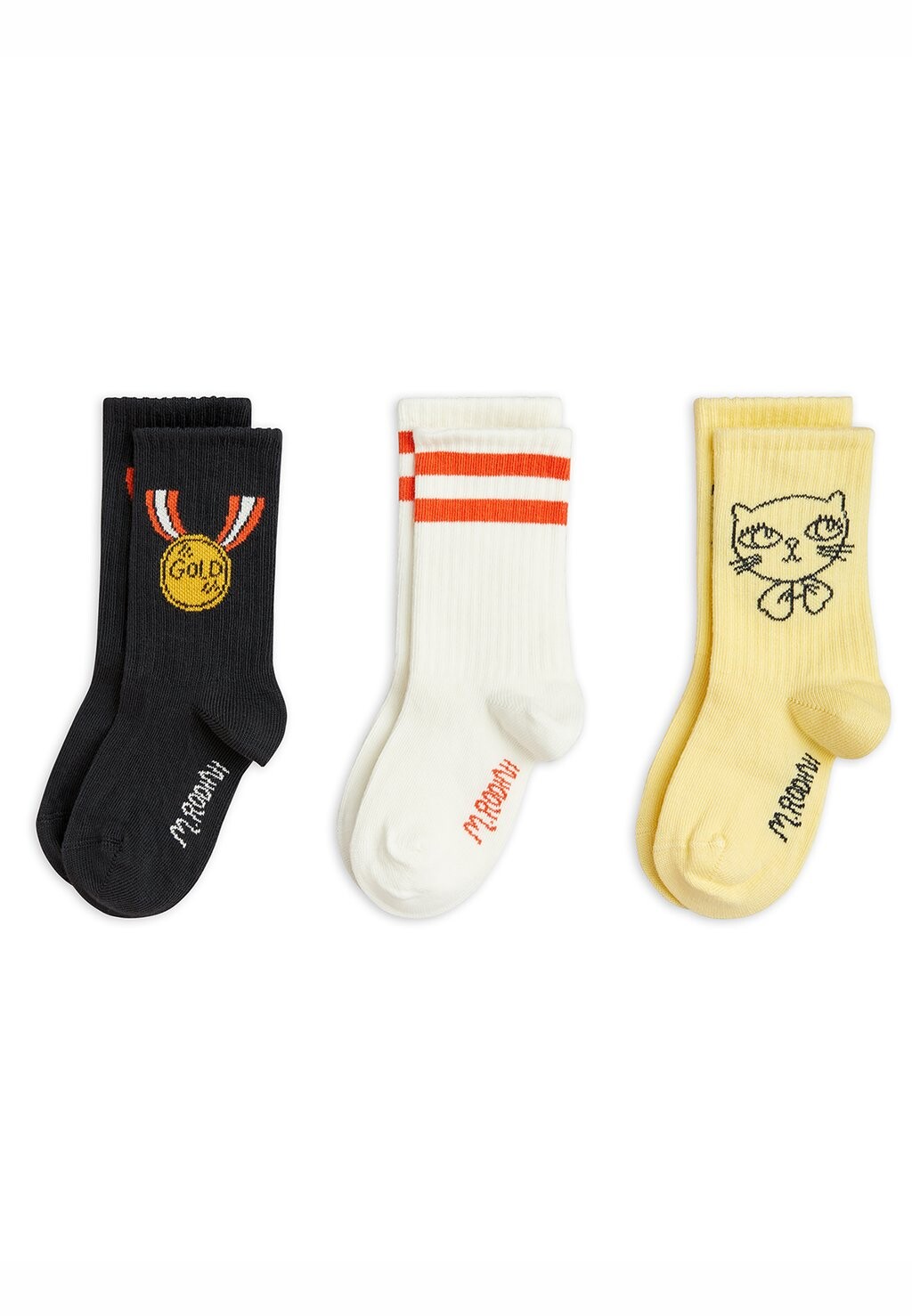 Носки Medal Unisex 3 Pack Socks Mini Rodini, мультиколор