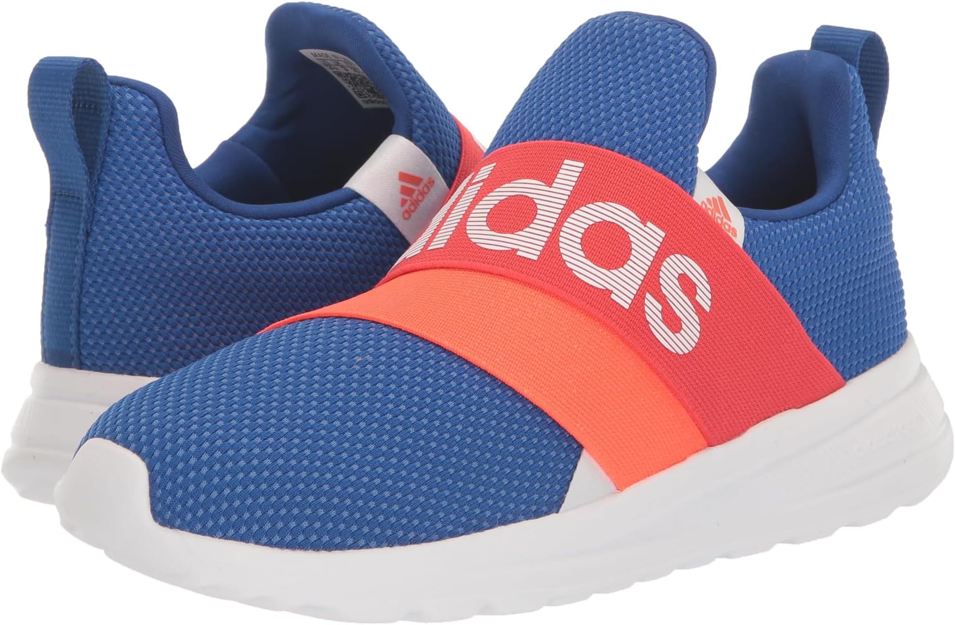 Кроссовки adidas Kids Lite Racer Adapt 6.0 Slip-On Sneaker adidas, цвет Team Royal Blue/Bright Red/Solar Red серьги blue red