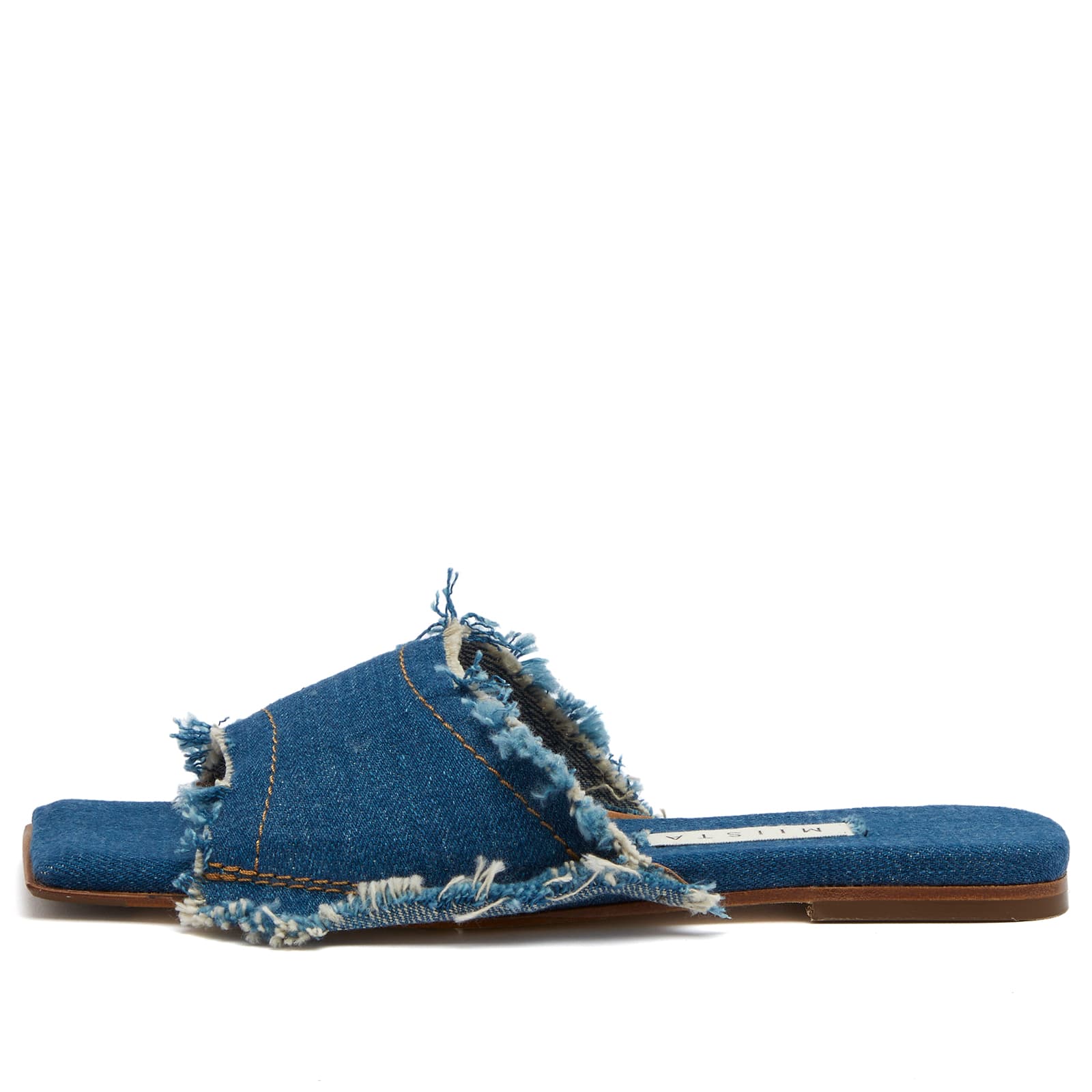 

Сандалии Miista Candela Denim Sandals, цвет Blue Denim