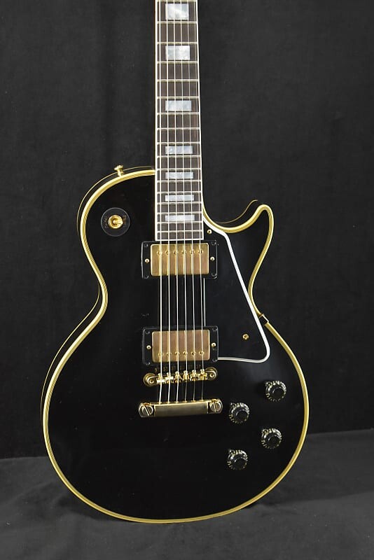 

Электрогитара Gibson Custom Shop 1957 Les Paul Custom Reissue Ebony 2-Pickup