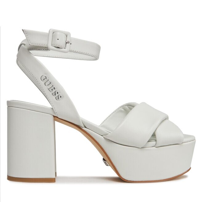 

Сандалии Guess Shanny FLJSNN LEA03 WHITE, белый
