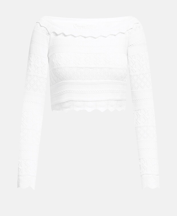 

Джемпер с длинными рукавами Guess, белый