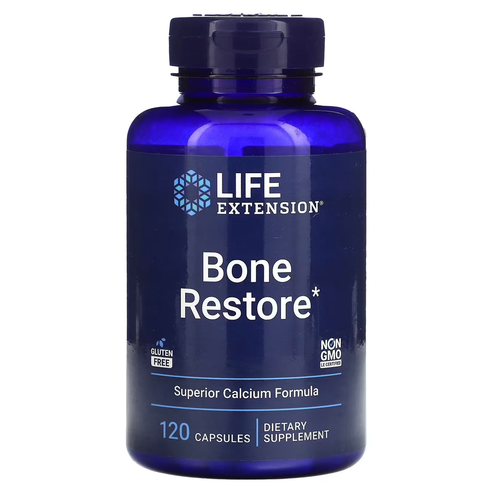 Пищевая добавка Life Extension Bone Restore V2, 120 капсул добавка для здоровья печени florassist liver restore 60 капсул life extension