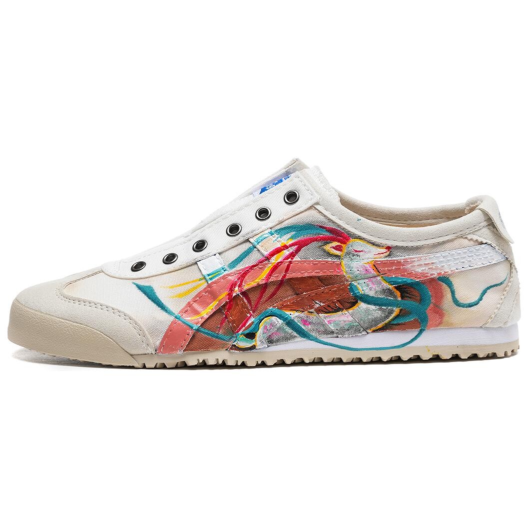 

Кроссовки Onitsuka Tiger MEXICO 66 Lifestyle Shoes Unisex Low-top White/Blue/Red, белый