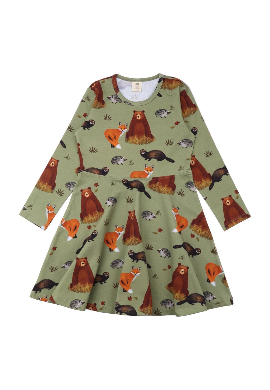 

Платье из джерси AUTUMLAND Walkiddy, цвет grün