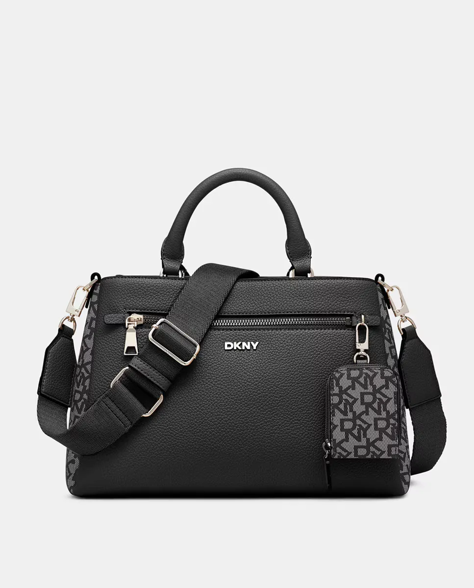 

Сумка DKNY MADDY с короткой ручкой и застежкой-молнией, черный