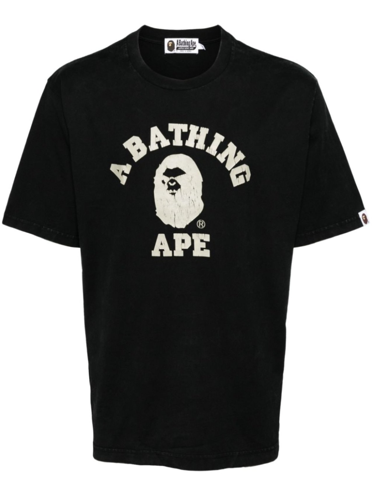 

Футболка с логотипом BATHING APE A Bathing Ape, черный