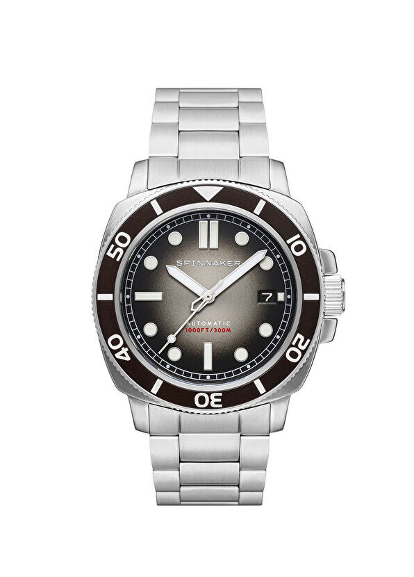 

Sp-5088-44 мужские наручные часы серого цвета металлик Spinnaker, коричневый