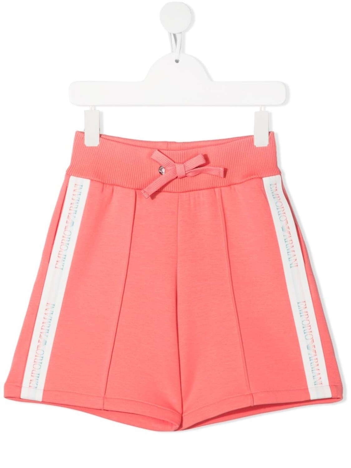 

Спортивные шорты с логотипом Emporio Armani Kids, розовый