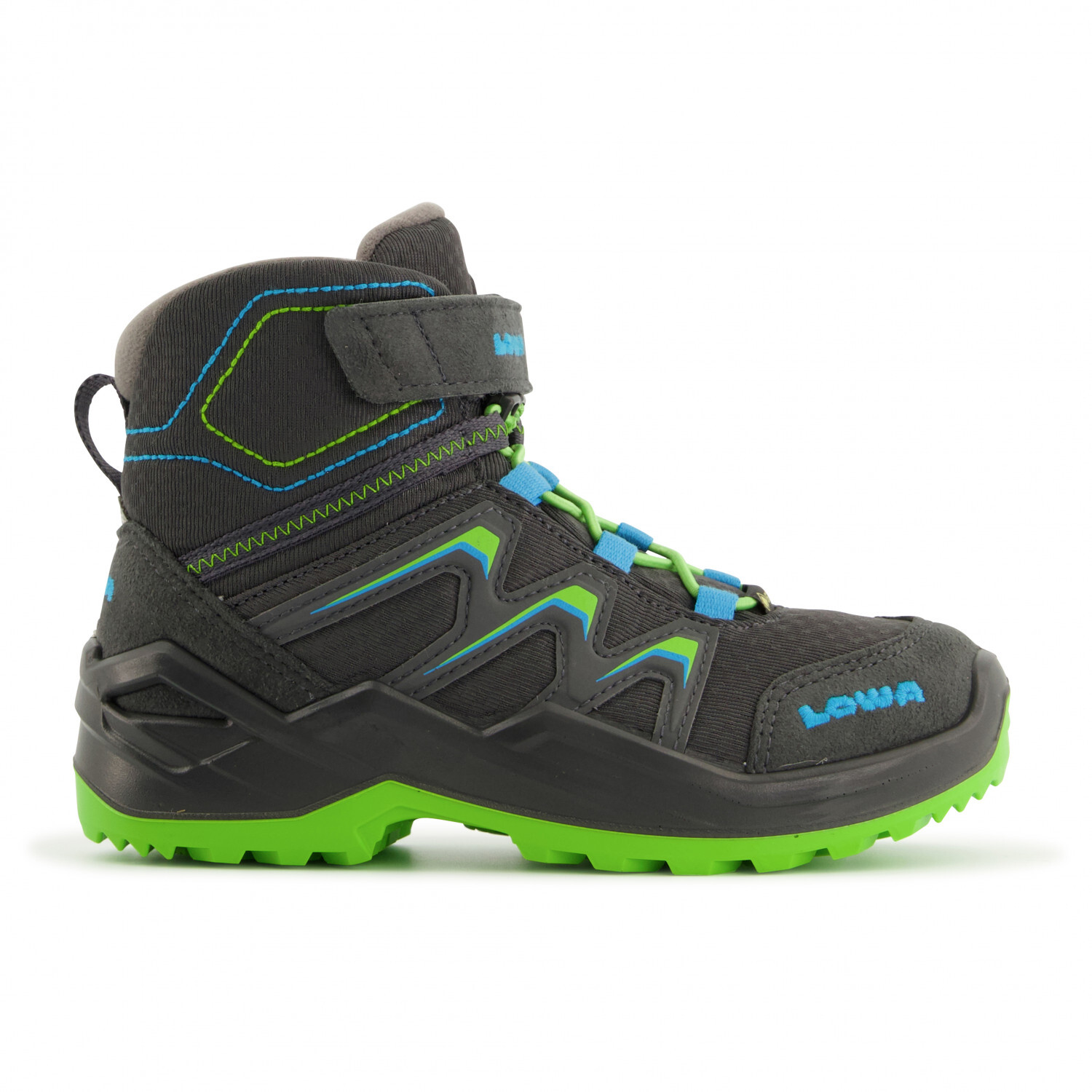 

Зимние ботинки Lowa Kid's Maddox Warm GTX, цвет Graphite/Lime