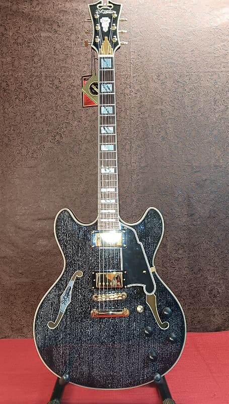 

Электрогитара D'Angelico Excel EXL-1 Hollow Body Archtop 2010s - Black