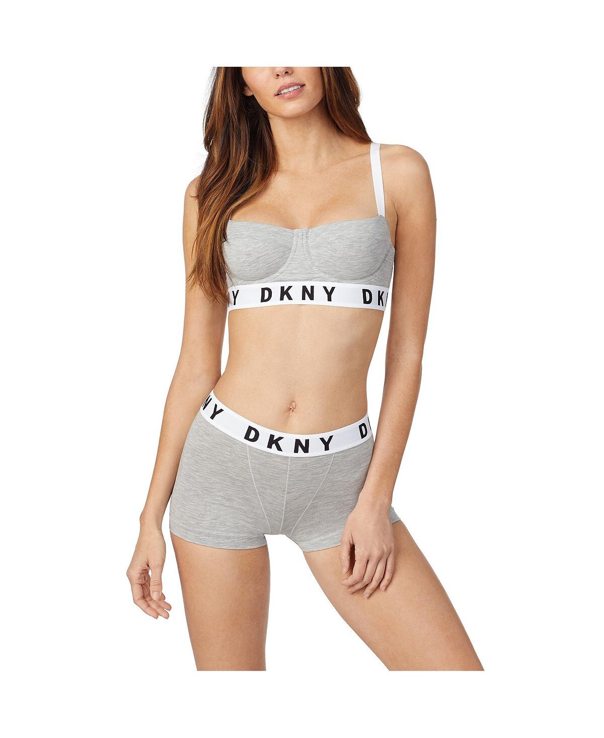 

Топ-бюстгальтер на косточках Cosy Boyfriend DK4521 DKNY