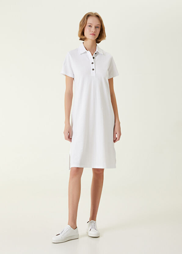 

Платье-Поло миди Beymen Collection, белый