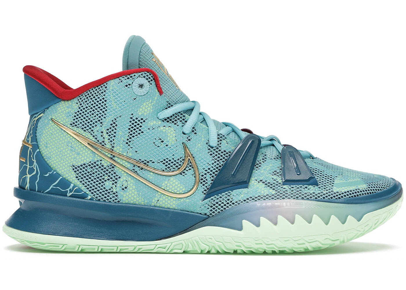 

Кроссовки Nike Kyrie 7 Special FX, синий / зеленый