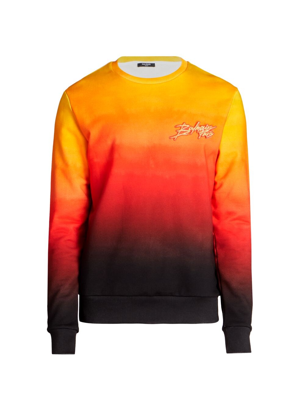 

Толстовка Sunset с круглым вырезом Balmain, Оранжевый