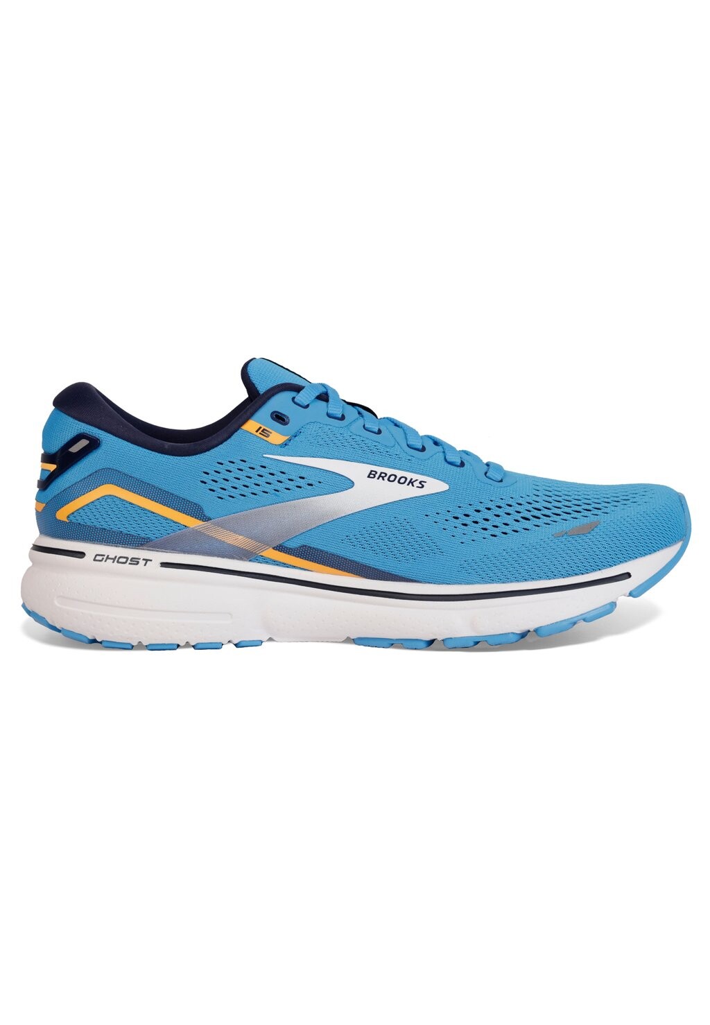 

Кроссовки нейтрального цвета Ghost 15 Brooks, цвет blue peacoat/orange