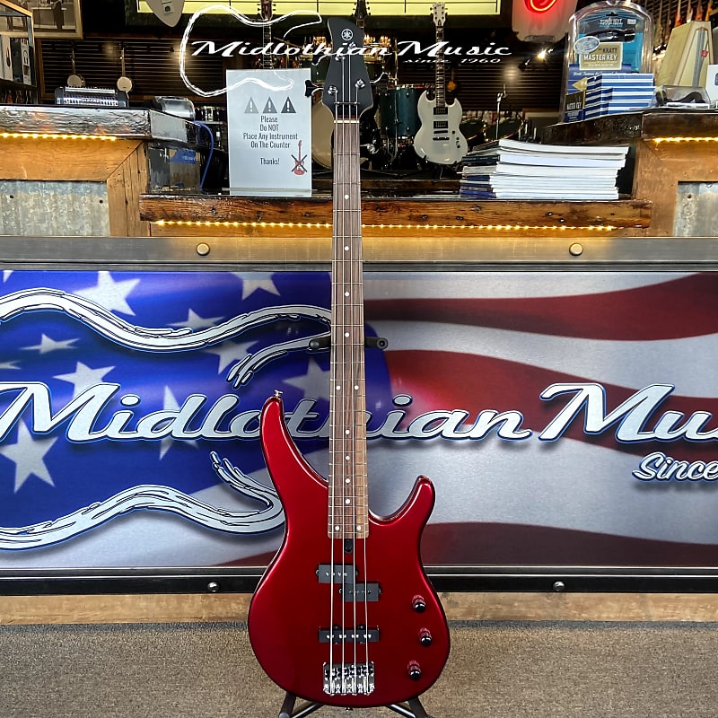russtone rubs pb wh бас гитара 4 струнная Басс гитара Yamaha TRBX174 - Red Metallic Gloss