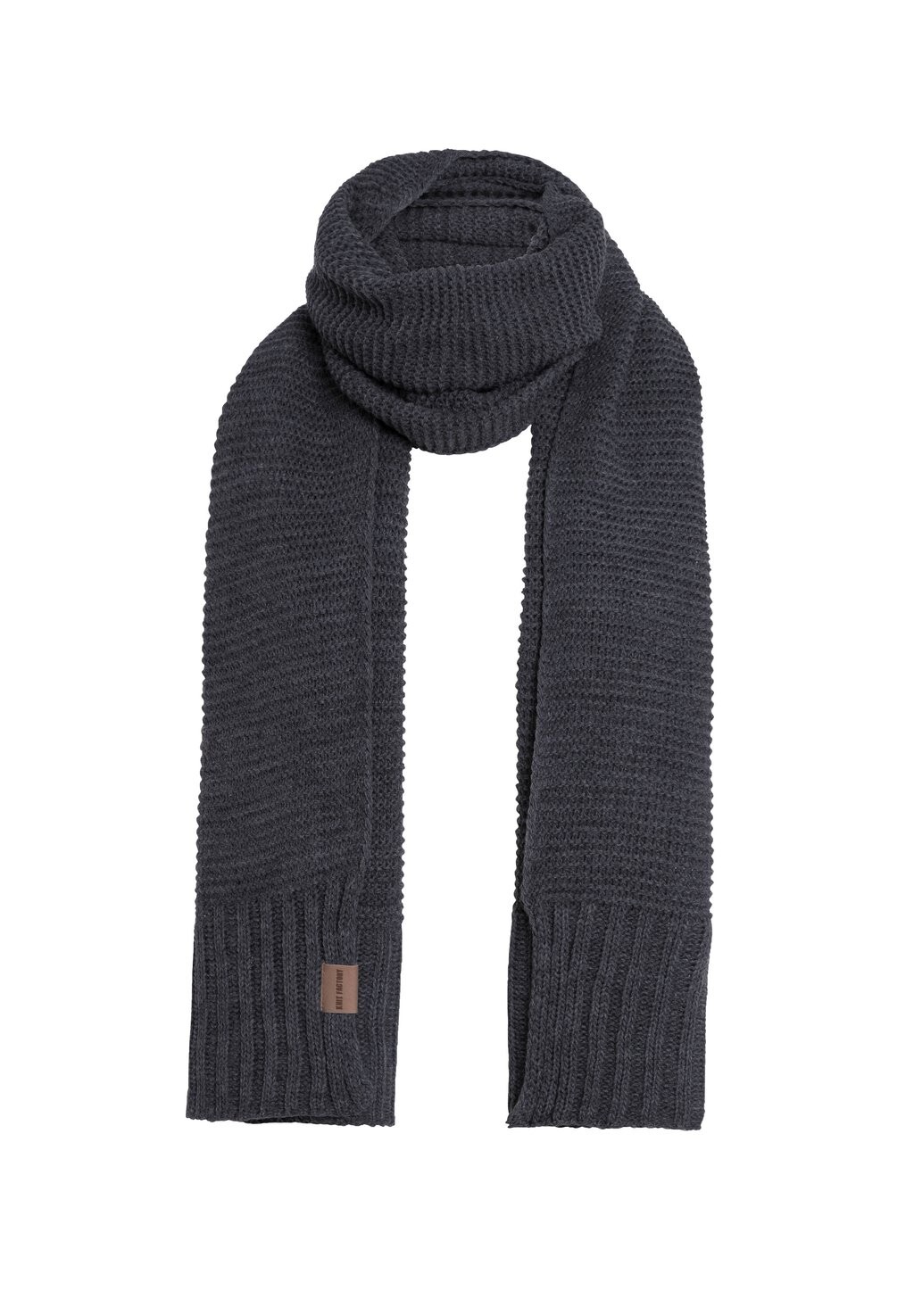

Шарф JAMIE Knit Factory, цвет anthracite