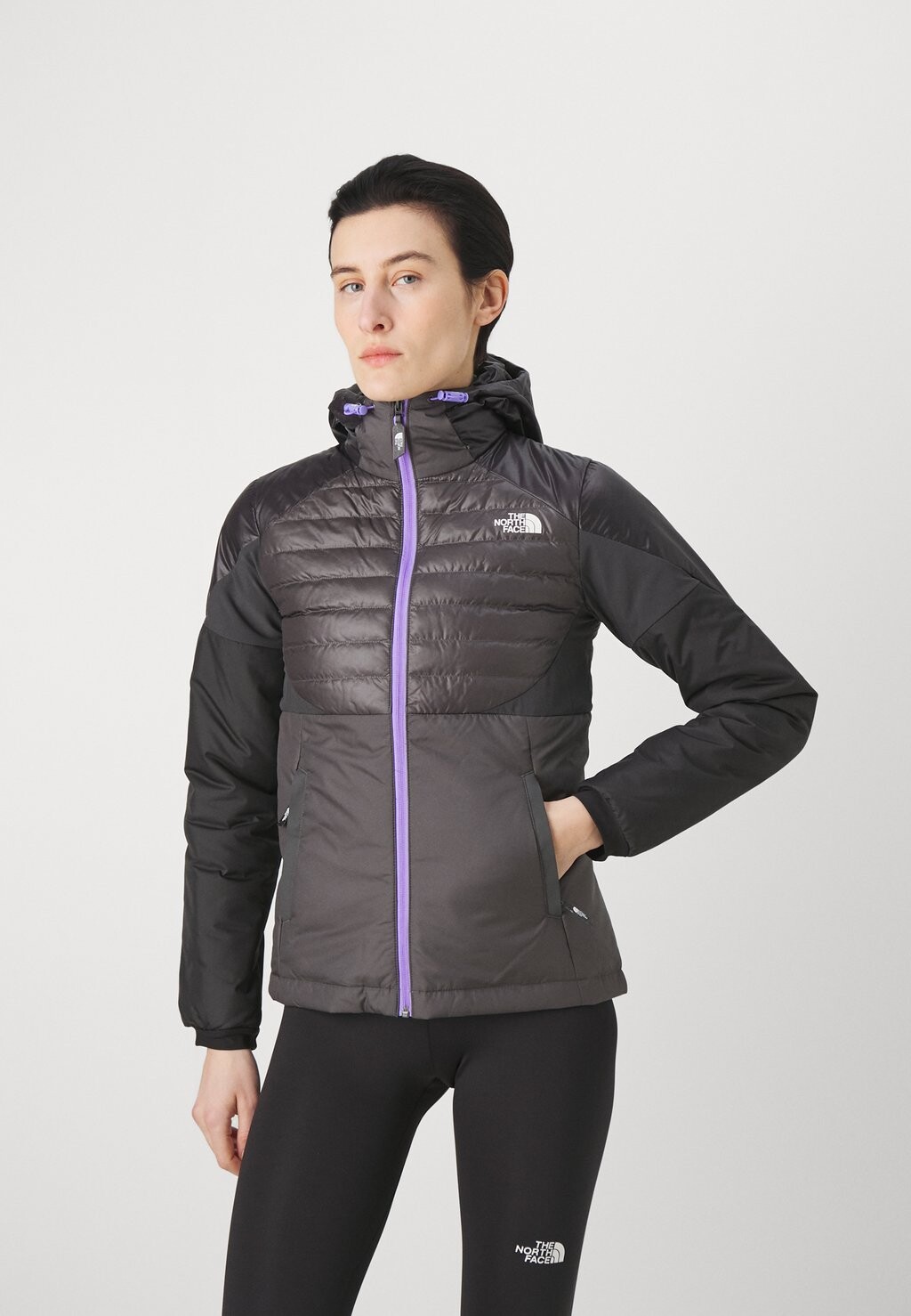 

Куртка для активного отдыха MIDDLE CLOUD INSULATED The North Face, цвет anthracite grey/black