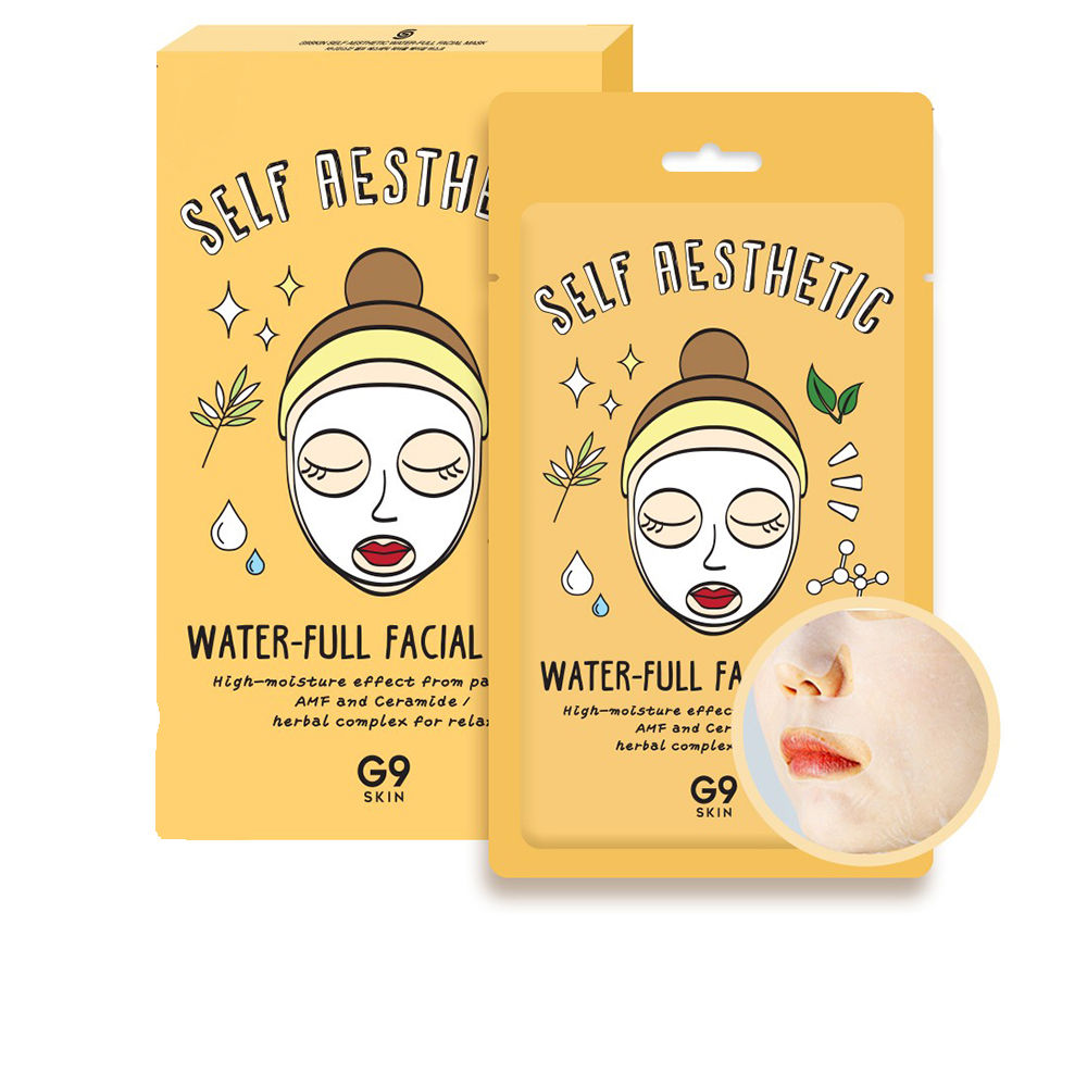 Маска для лица Self aesthetic water-full facial mask G9 skin, 23 мл маска для лица роза интенсивное питание и увлажнение 75 мл