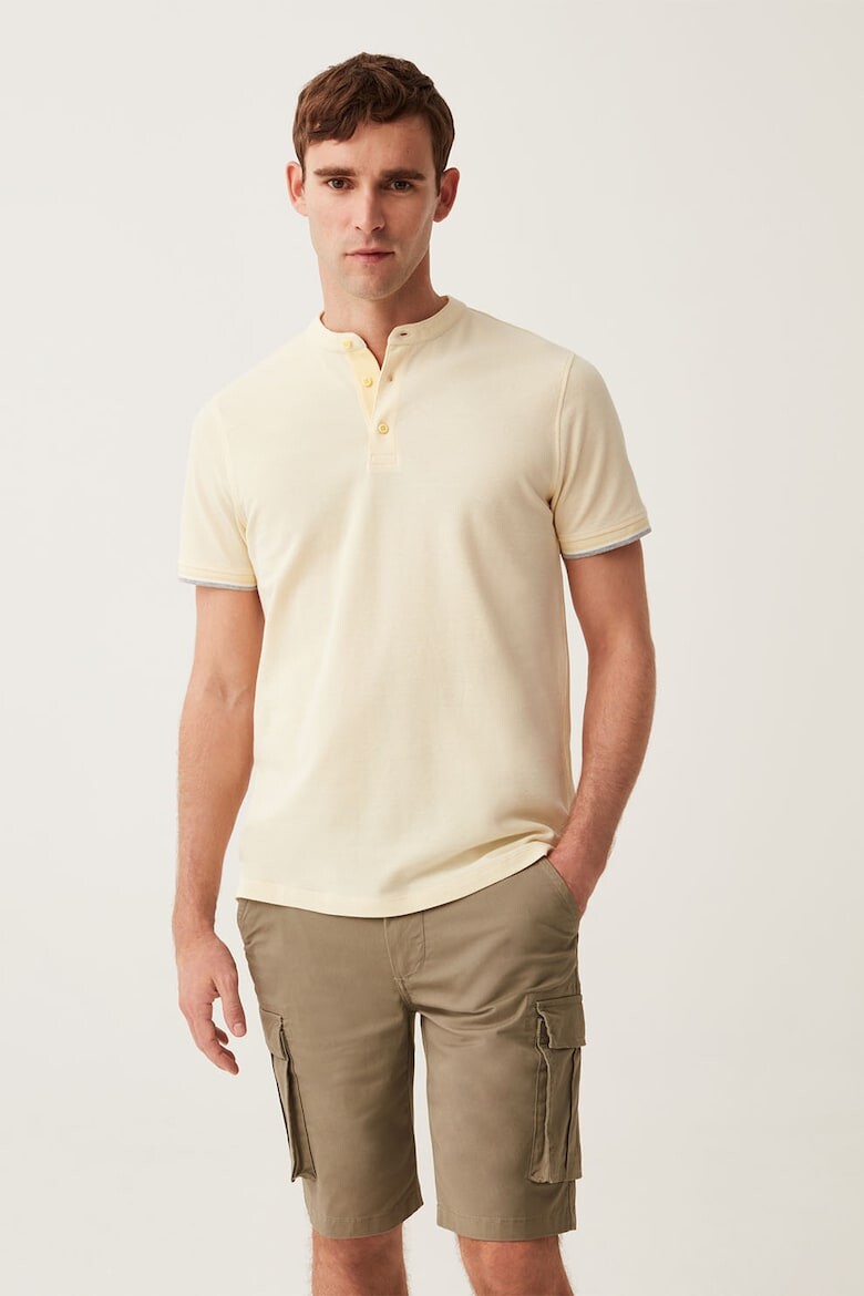 

Футболка с тиснением Henley Ovs, бежевый