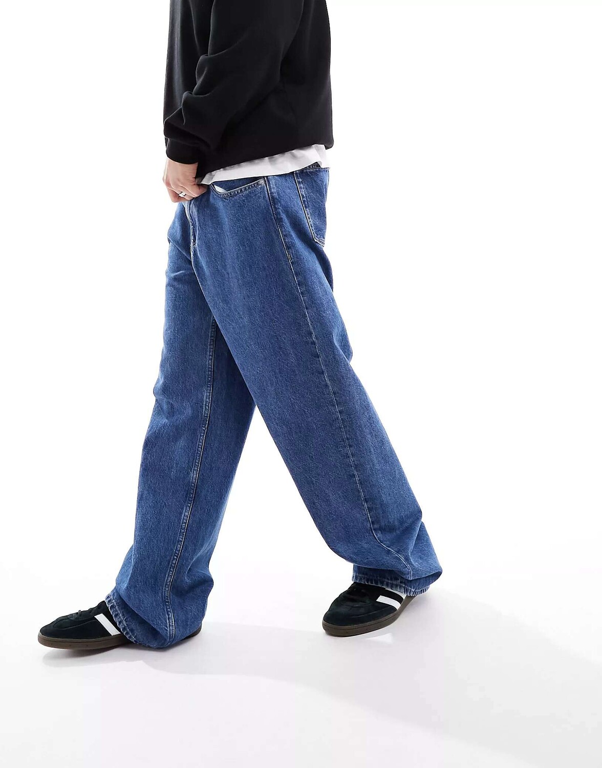 Calvin Klein Jeans Свободные джинсы 90-х годов средней стирки купить ...