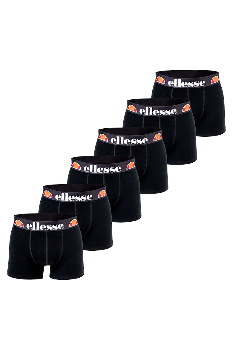 

Боксеры с хлопком - 6 пар Ellesse, черный