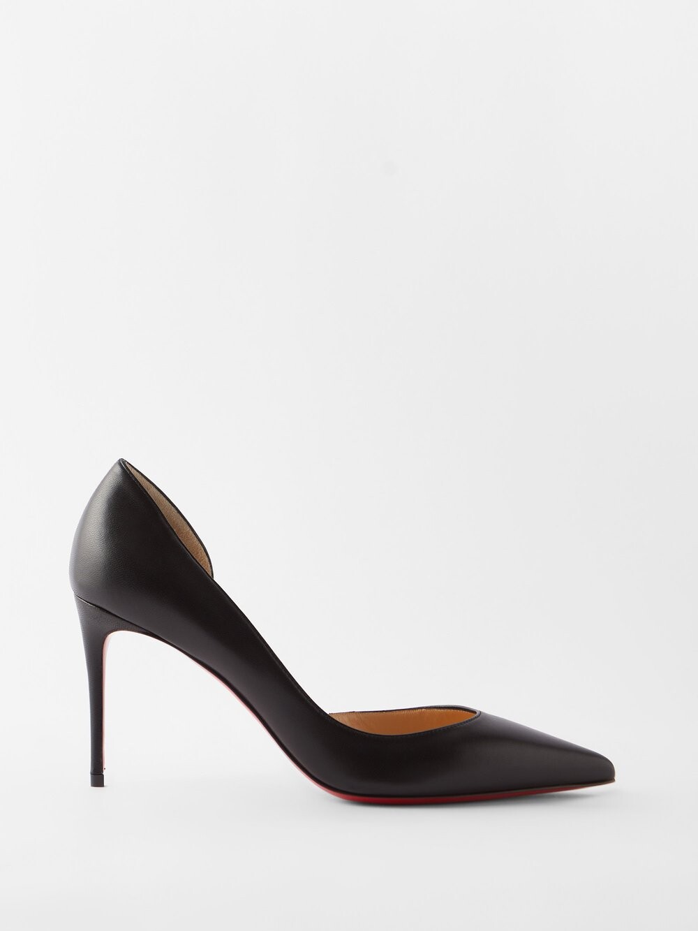 

Кожаные туфли iriza 85 d'orsay Christian Louboutin, черный