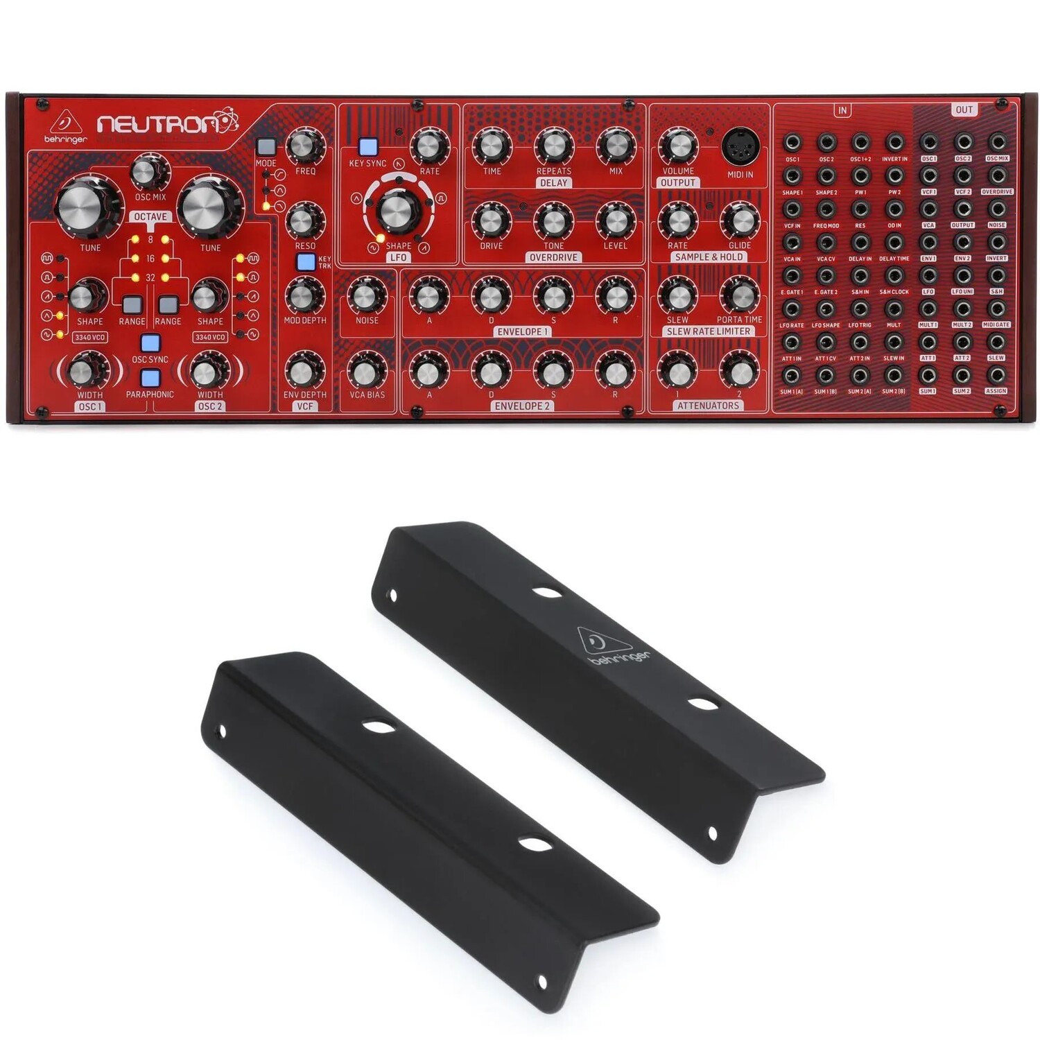 

Новые полумодульные аналоговые синтезаторы Behringer Neutron и рэковые наушники