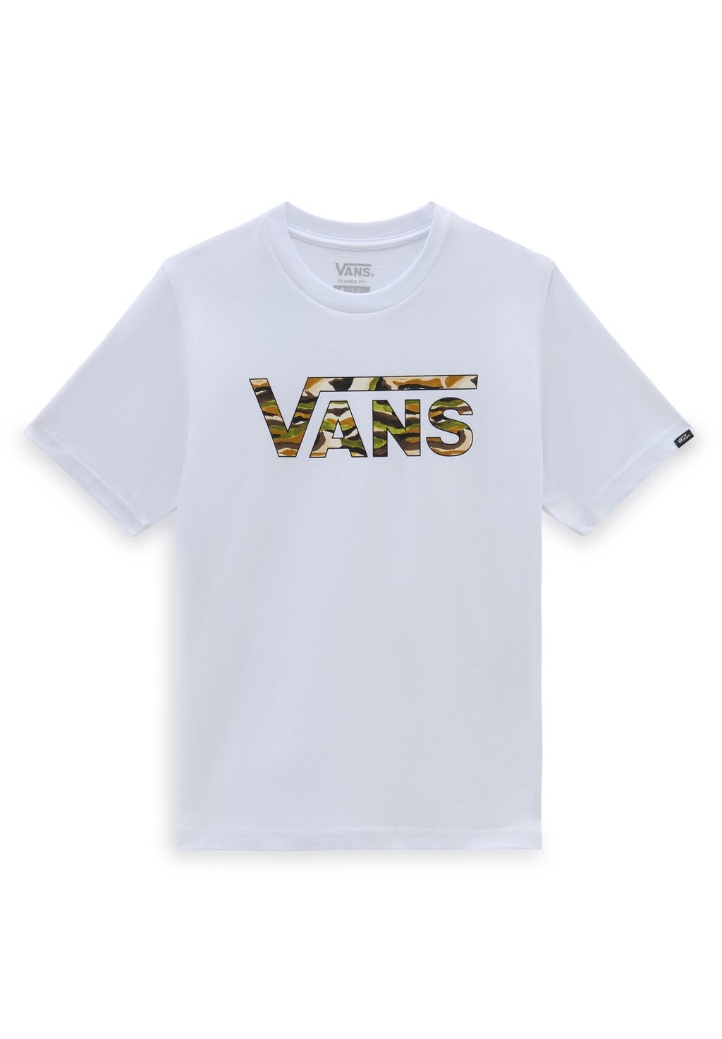 

Футболка с принтом CLASSIC LOGO FILL Vans, цвет white